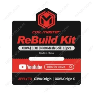 Coil Master ReBuild RBK Kit for OXVA Origin , OXVA Origin X