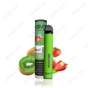 balmy disposable pod strawberry kiwi