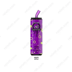 cola bar disposable pod grape apple