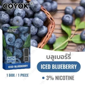 coyok pod relx infinity iced blueberry