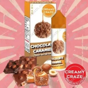 creamy craze freebase chocolate caramel 60ml