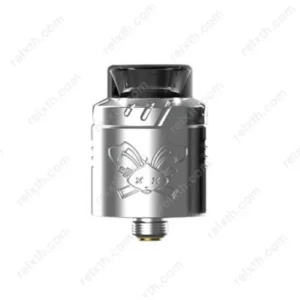 dead rabbit solo rda by hellvape silver
