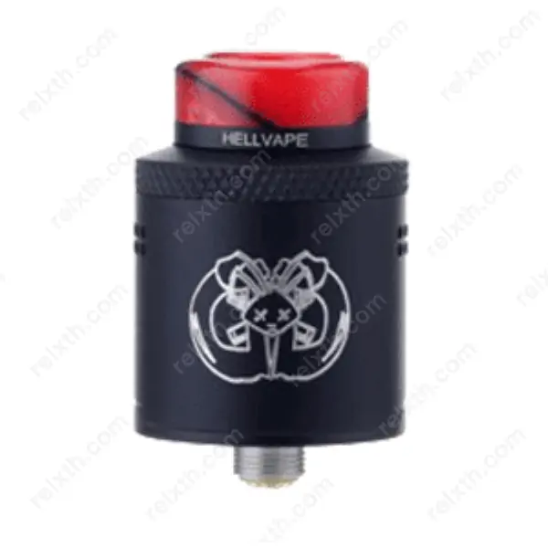 drop dead rda matte black white drop dead rda matte black white