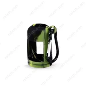 e juice bottle silicone case เขียวดำ