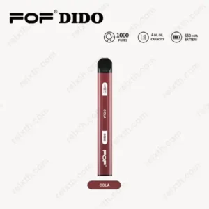 fof dido ใช้แล้วทิ้ง 1000puffs cola