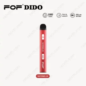 fof dido ใช้แล้วทิ้ง 1000puffs watermelon
