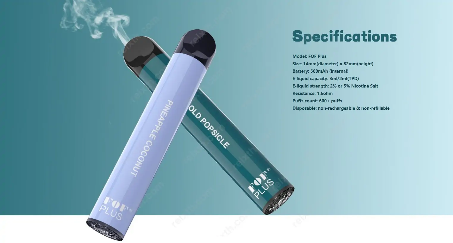 fof plus disposable pod 2