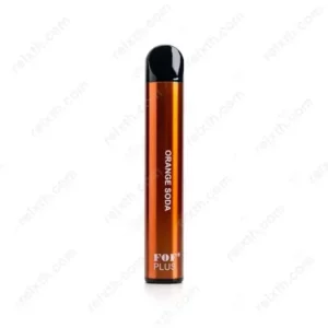 fof plus disposable pod orange soda