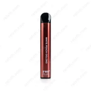 fof plus disposable pod white peach oolong
