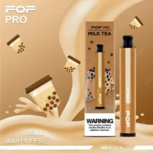 fof pro disposable pod milk tea