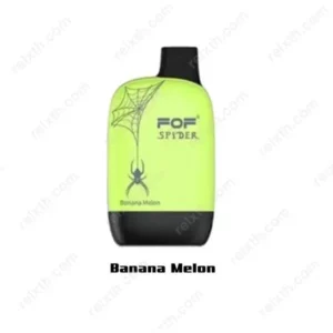 fof spider disposable pod 6000 puffs banana melon