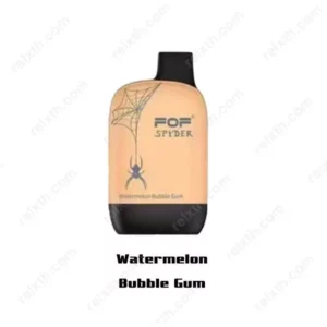 fof spider disposable pod 6000 puffs watermelon bubble gum