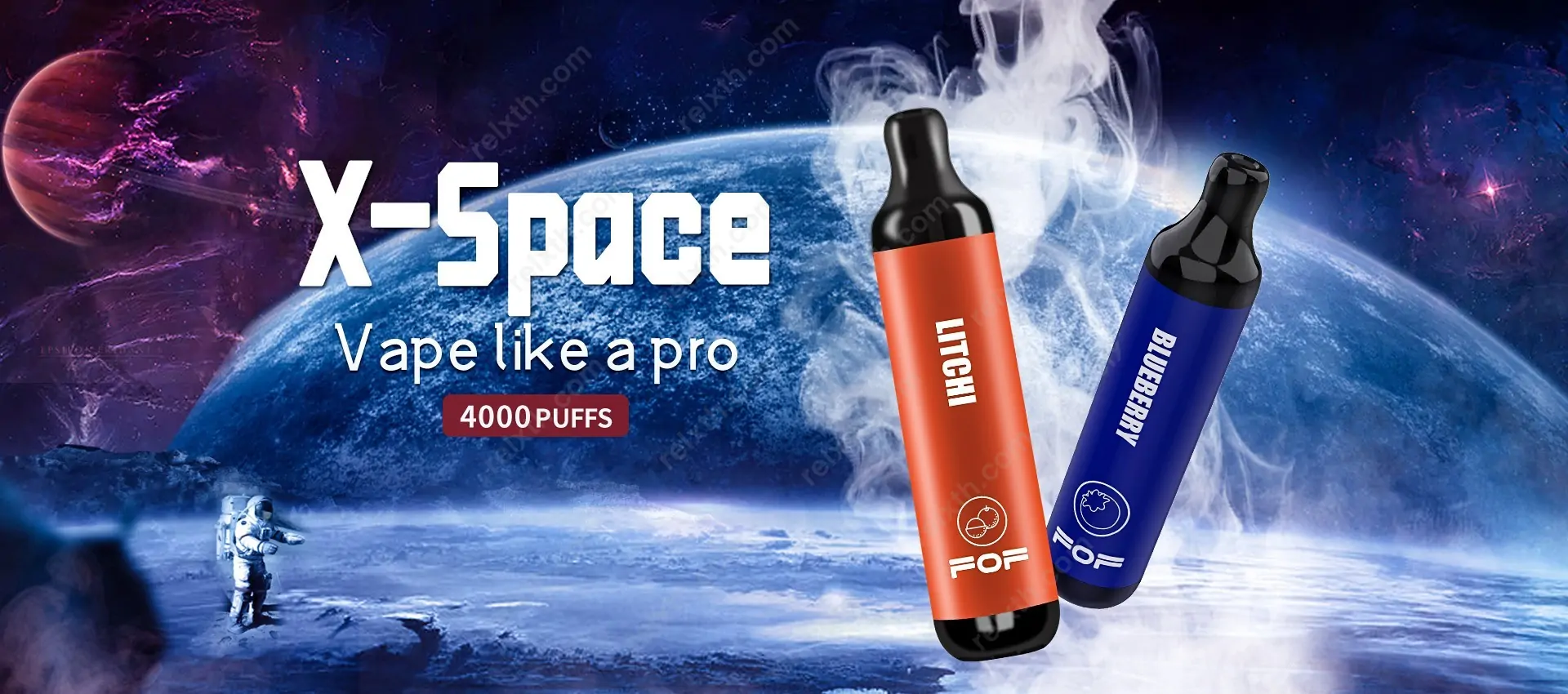 fof x space 4000 puffs disposable pod 1