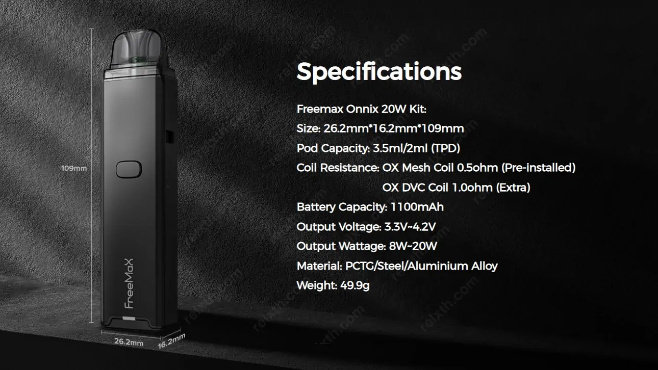 freemax onnix 20w pod kit 3