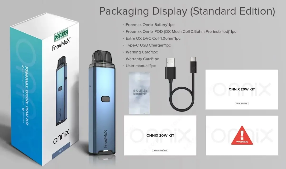 freemax onnix 20w pod kit 4