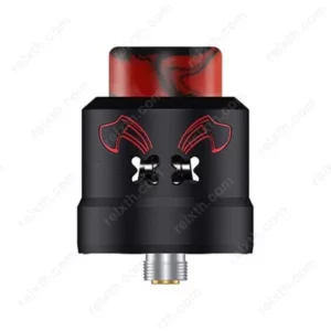 hellvape dead rabbit max rda 28mm black red