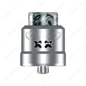hellvape dead rabbit max rda 28mm silver