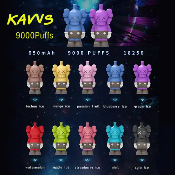 hikevape kaws 9000puffs 2