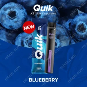 ks quik 2000 puffs blueberry