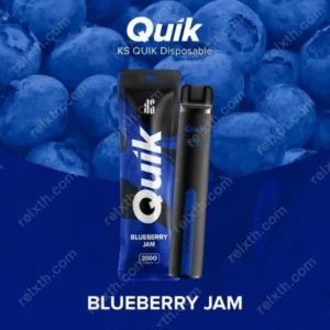 ks quik 2000 puffs blueberry jam