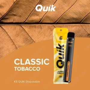 ks quik 800 puffs classic tobacco