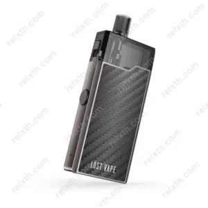 lost vape orion mini pod kit gunmetal-carbonfiber