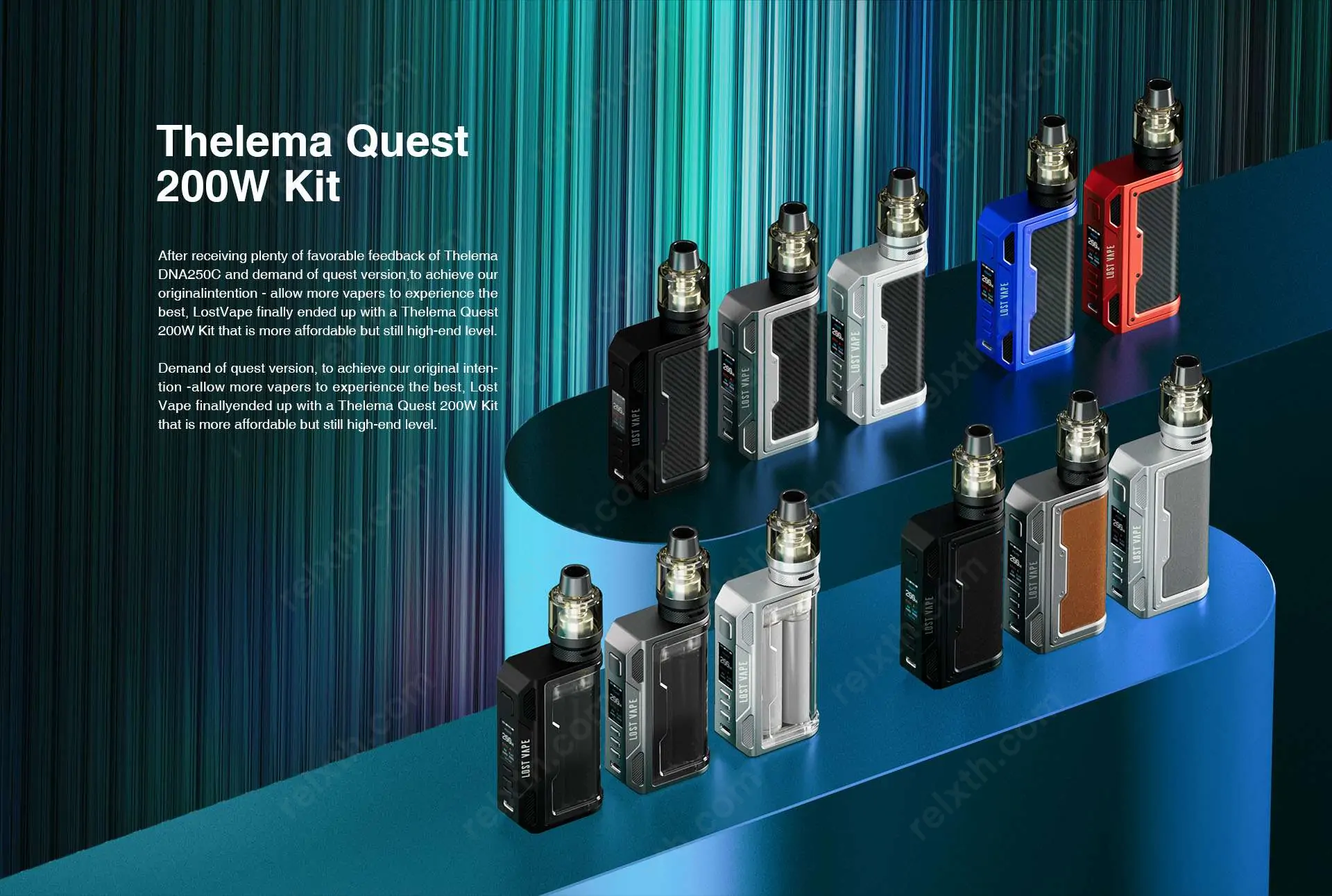 lost vape thelema quest 200w kit 1