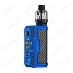 lost vape thelema quest matte-blue-carbonfiber