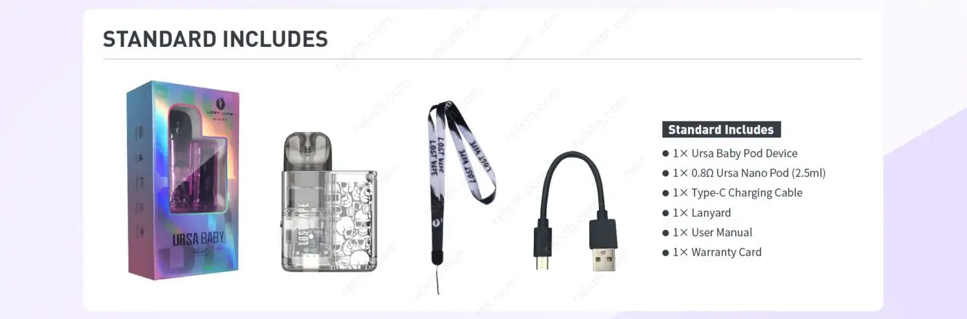 lost vape ursa baby pod system kit