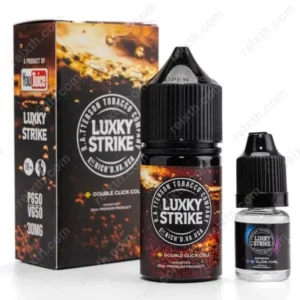luxky strike salt nic doubleclick cola