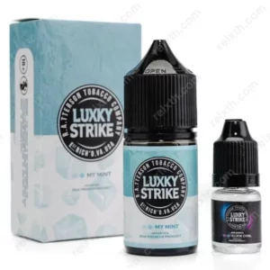 luxky strike salt nic my mint