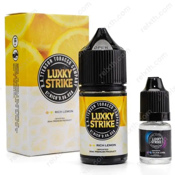 luxky-strike-salt-nic-rich-lemon luxky strike salt nic rich lemon