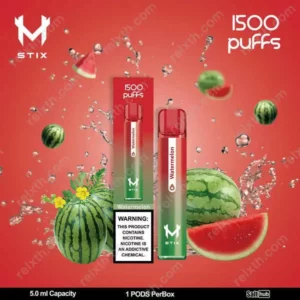 m stix 1500 puffs watermelon