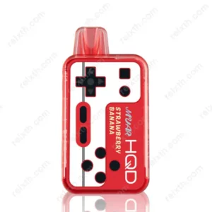 mvar hqd disposable pod 5000 puffs strawberry banana