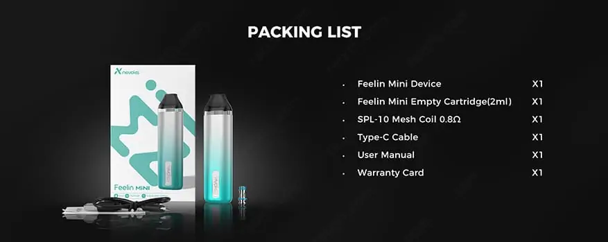 nevoks feelin mini pod kit