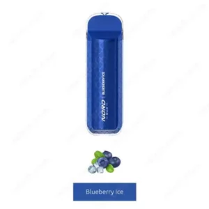 nord bar disposable 4000puff blueberry ice