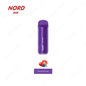 nord bar disposable 4000puff mixed berries