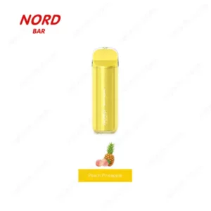 nord bar disposable 4000puff peach pineapple