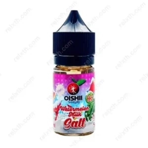oishi salt nic watermelon milk ice