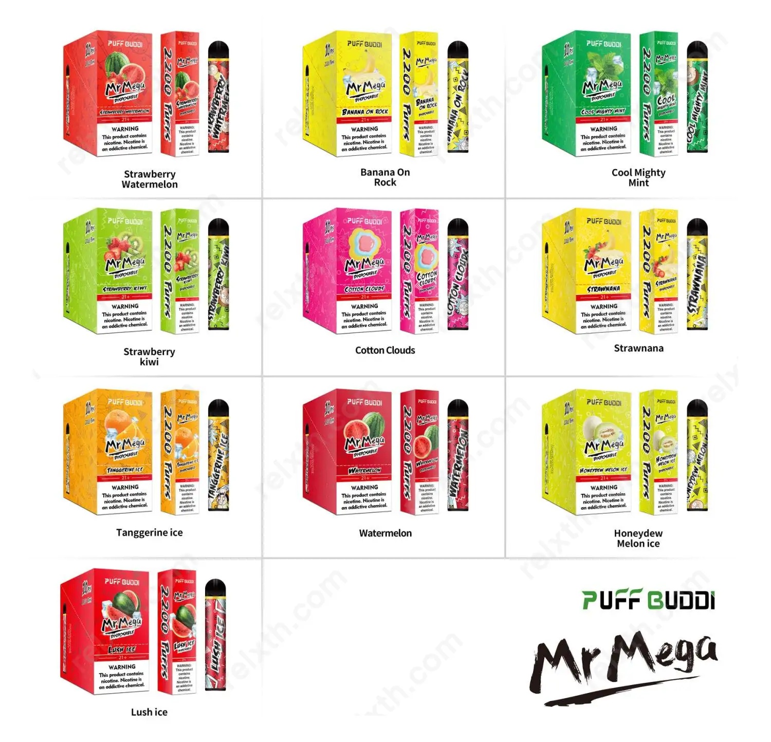 puff buddi mr mega disposable pod 1
