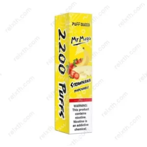 puff buddi mr mega strawnana