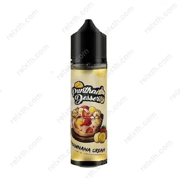 punthai dessert Strawnana Cream punthai dessert Strawnana Cream