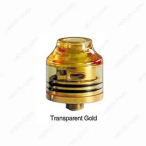 qumire wasp nano rda 22mm transparent gold