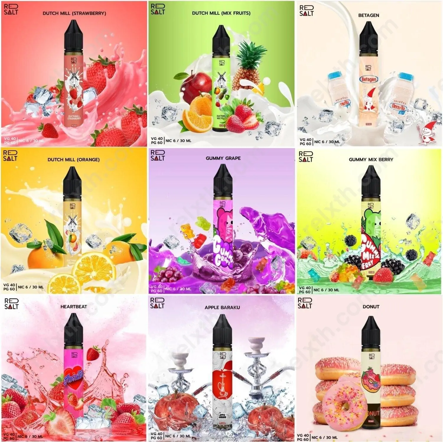 red salt freebase 30ml