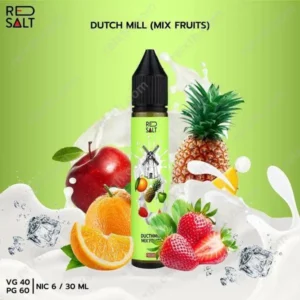 red salt freebase 30ml dutch mill mix fruit