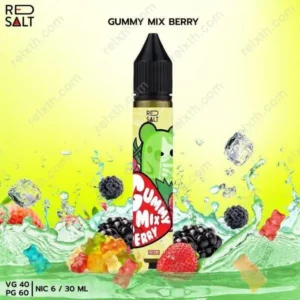 red salt freebase 30ml gummy mix berry