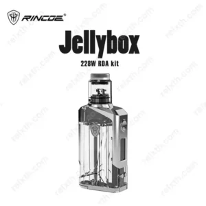 rincoe jellybox 228w rda kit full clear