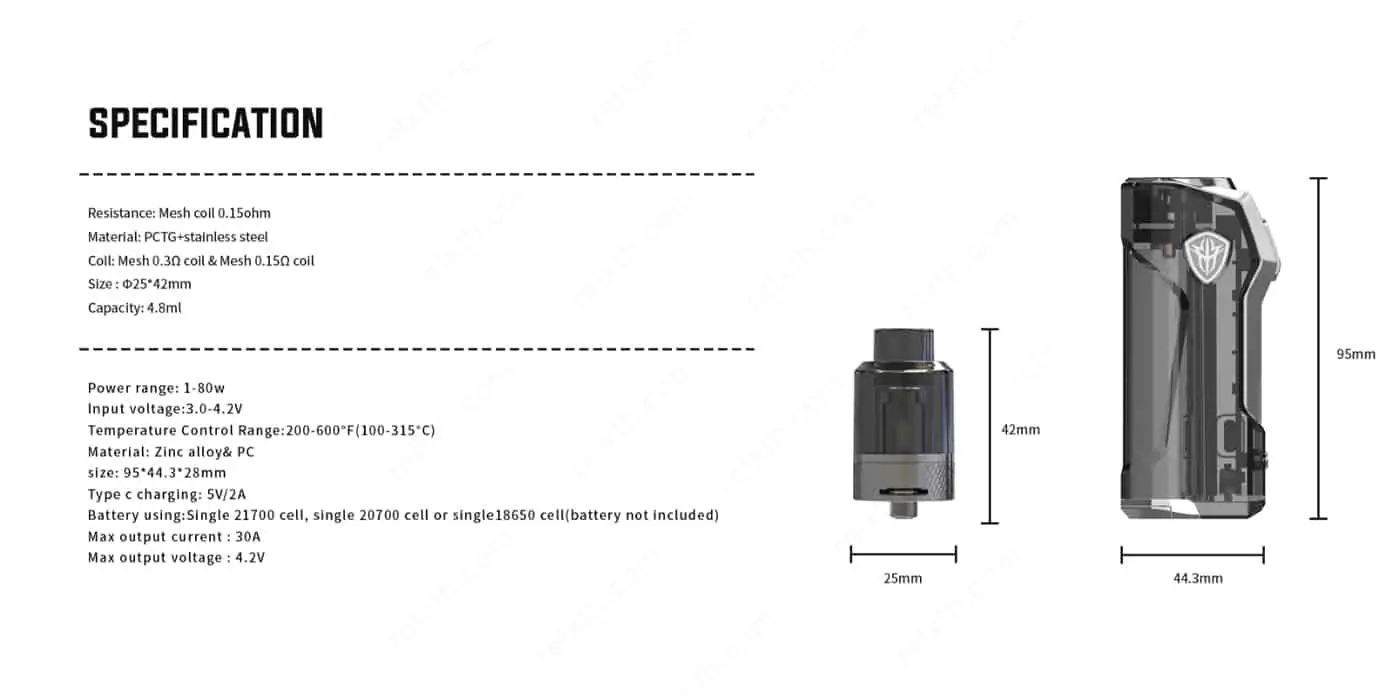 rincoe jellybox mini 80w rda kit
