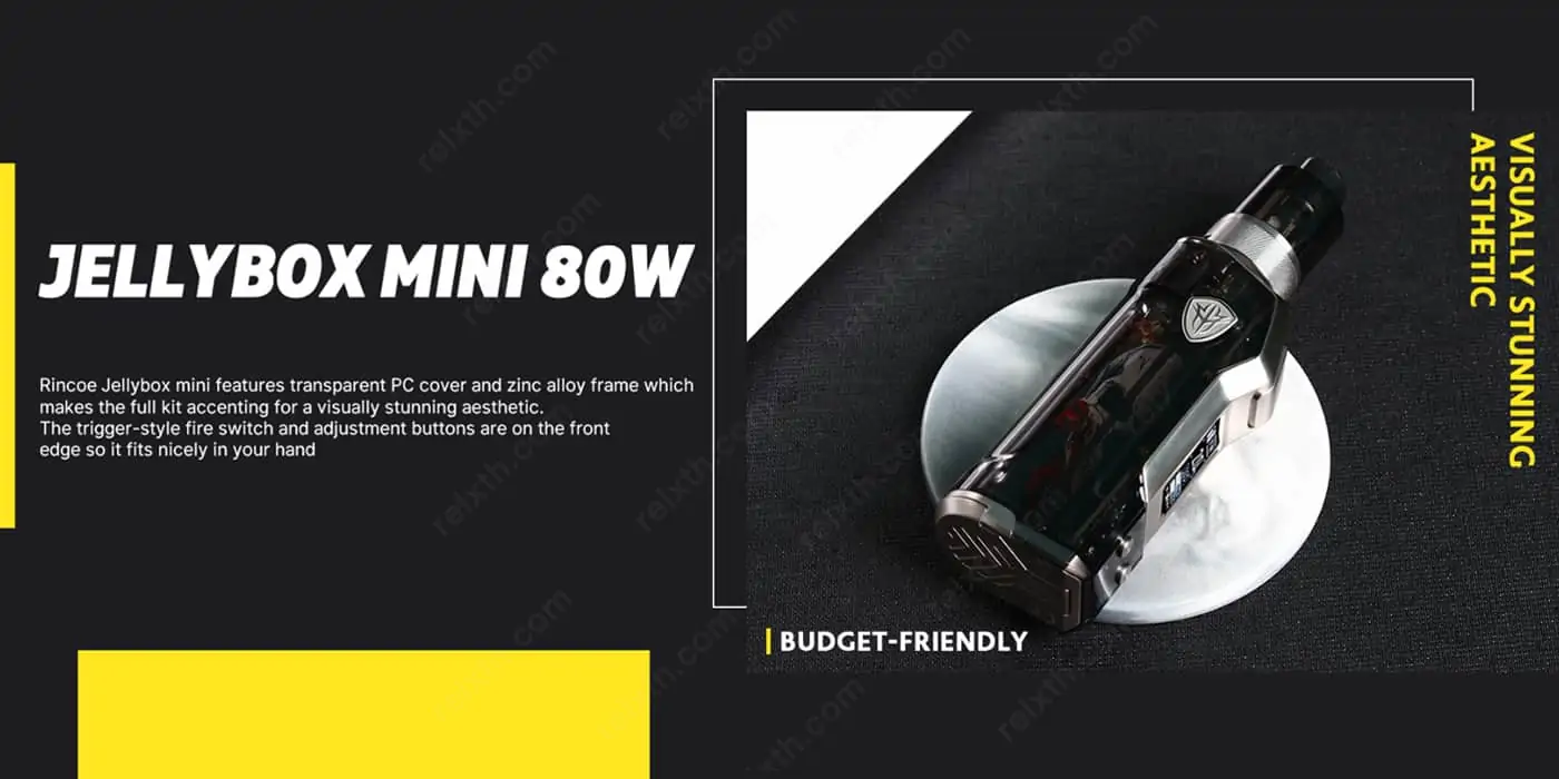 rincoe jellybox mini 80w rda kit