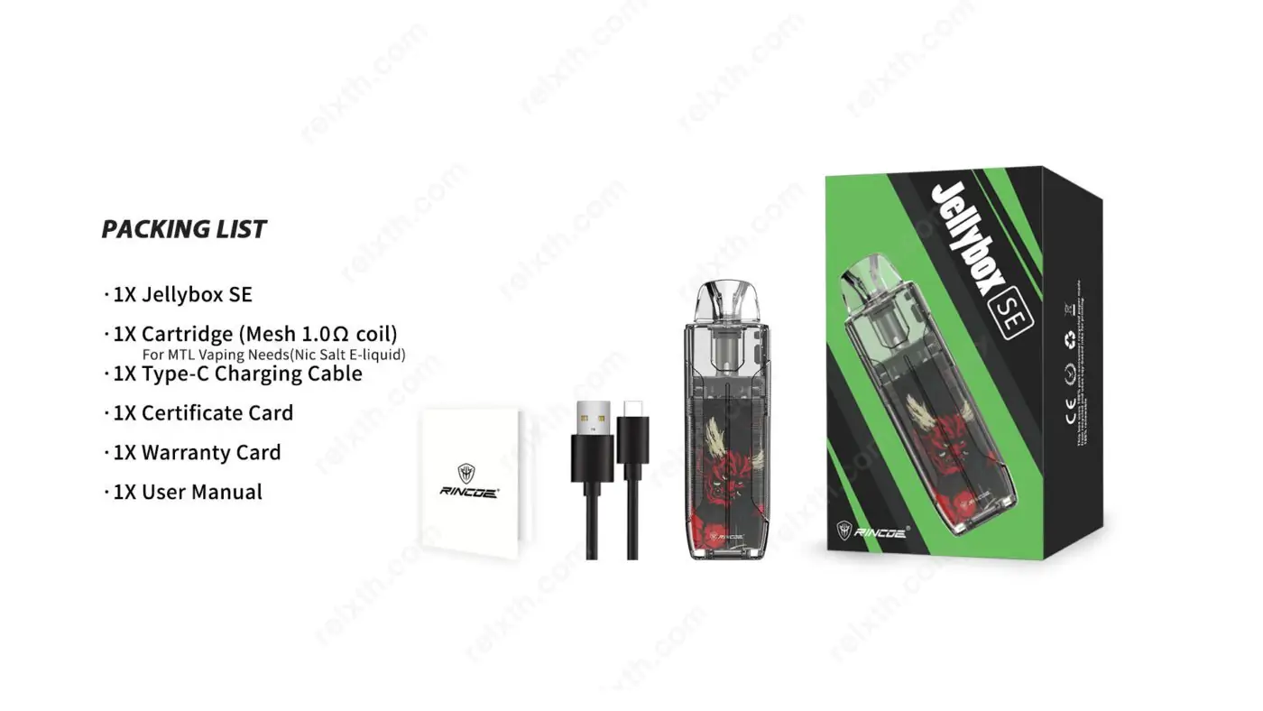 rincoe jellybox se pod kit